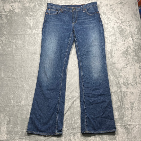Polo Jeans Co. Ralph Lauren Denim - Polo Jeans Co Ralph Lauren Stretch Kelly Jean Distressed Bootcut Women Blue 12R